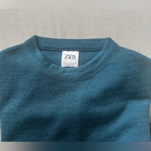 ZARA Teal Wool Sweater
